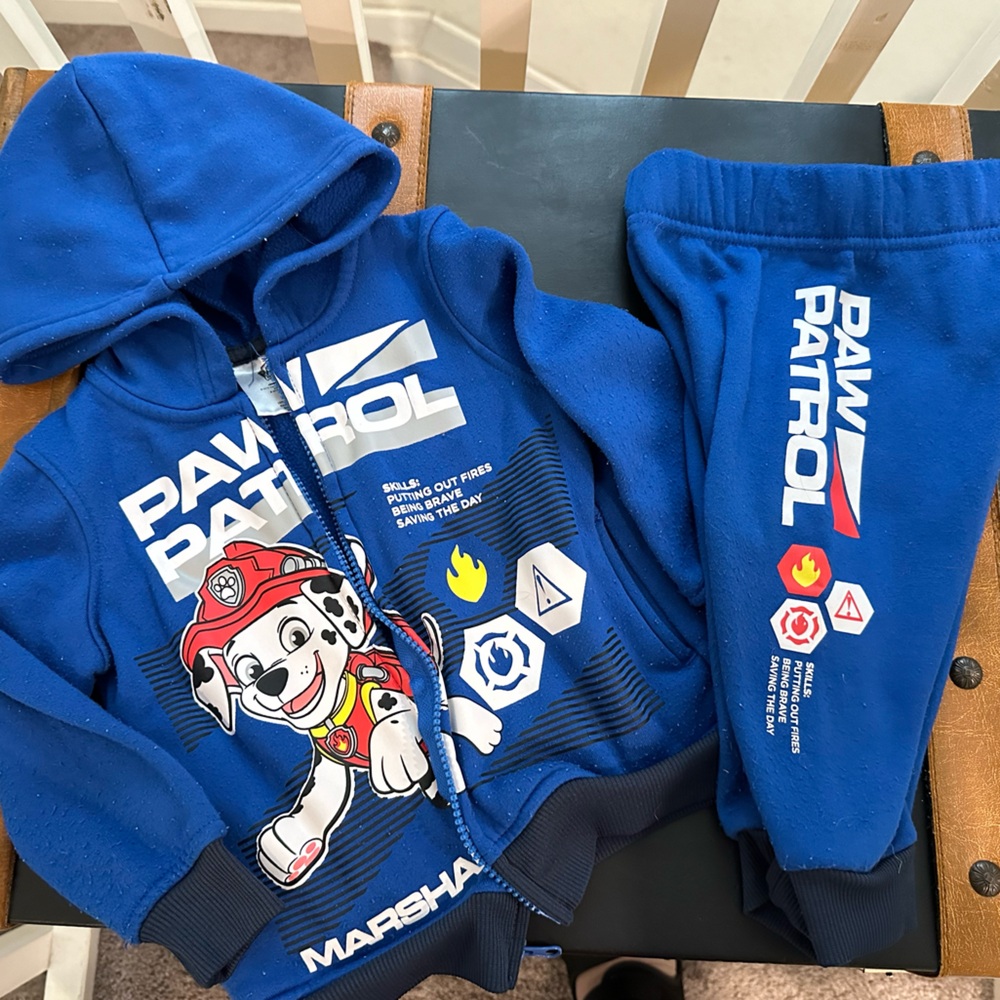 Paw patrol jacket set